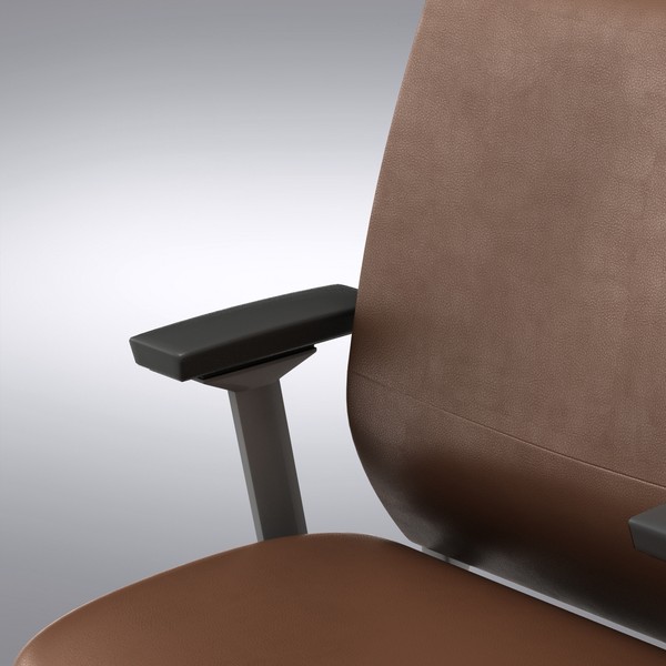 furniture - max - Crate and Barrel - Steelcase Think Leather Office Chair by dddshop