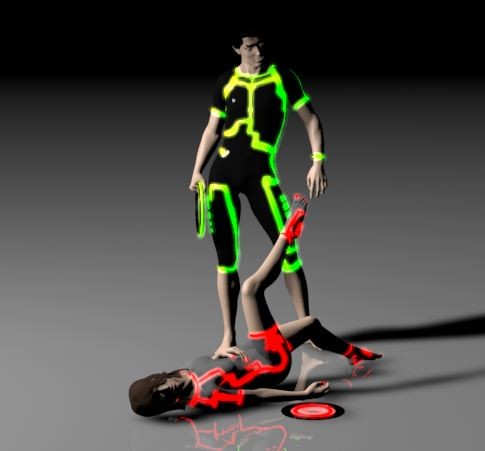 c4d neon - neon outfits by imchris