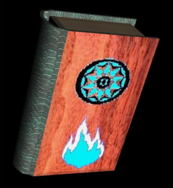 3d magic book model - Magic Book by MUROGUE