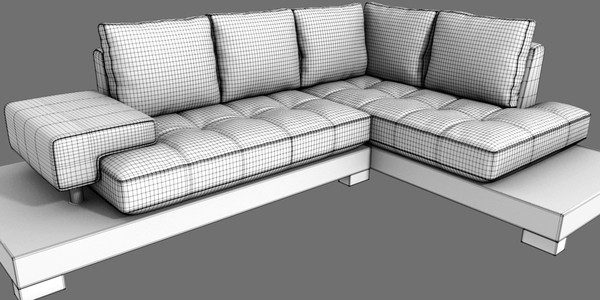 3d 4 sofas - 4 Sofas by btbt