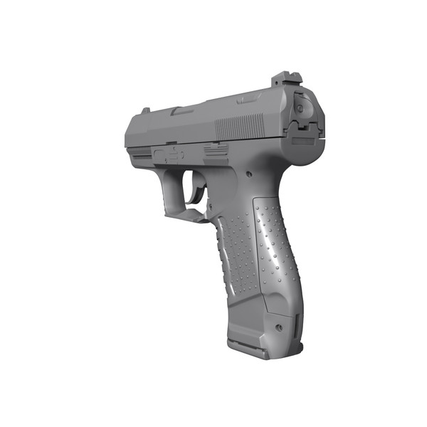 highpoly walther p99 3d max - P99 Highpoly by HardSurface