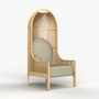 3d nest lounge chair model