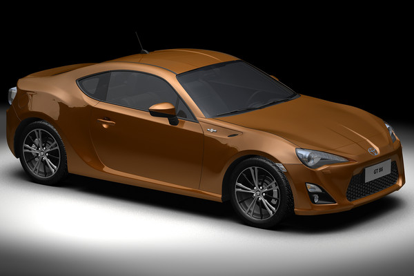 3d toyota gt 86 - 2013 Toyota GT 86 by 3dKen