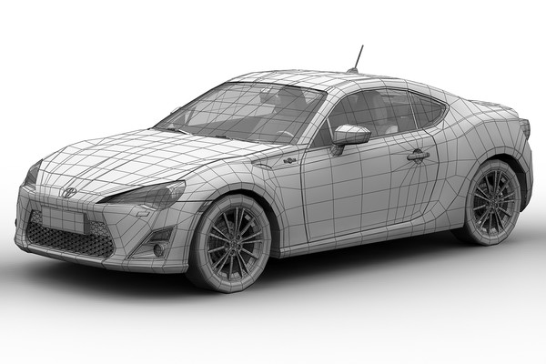 3d toyota gt 86 - 2013 Toyota GT 86 by 3dKen