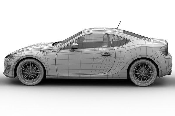 3d toyota gt 86 - 2013 Toyota GT 86 by 3dKen
