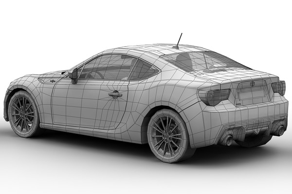 3d toyota gt 86 - 2013 Toyota GT 86 by 3dKen