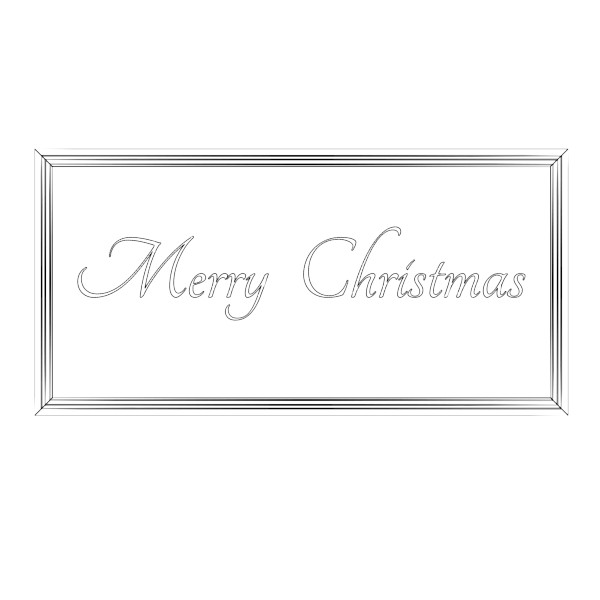 christmas 3d model - Mery Christmas 3d Model by zorroman41