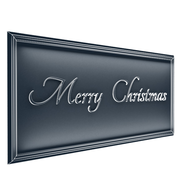 christmas 3d model - Mery Christmas 3d Model by zorroman41