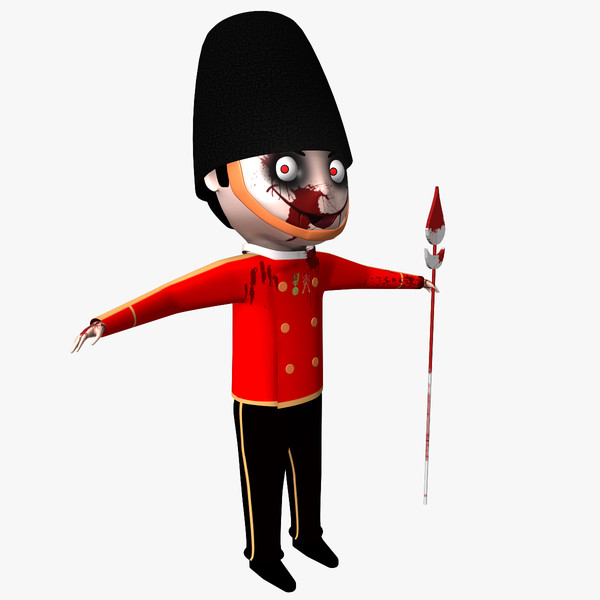 doll la maison ma - Doll - English Guard... by BlueModels
