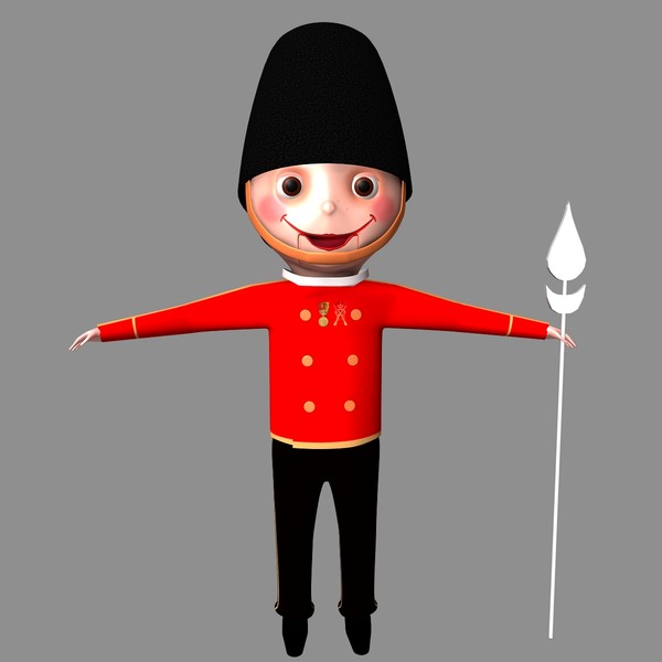 doll la maison ma - Doll - English Guard... by BlueModels