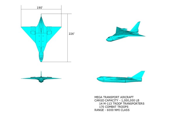 3d model mega transport assembly - Mega Transport Assembly Mode by RodgerSaintJohn