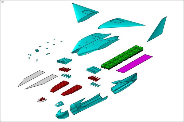3d model mega transport assembly - Mega Transport Assembly Mode by RodgerSaintJohn