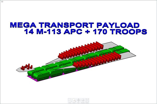 3d model mega transport assembly - Mega Transport Assembly Mode by RodgerSaintJohn