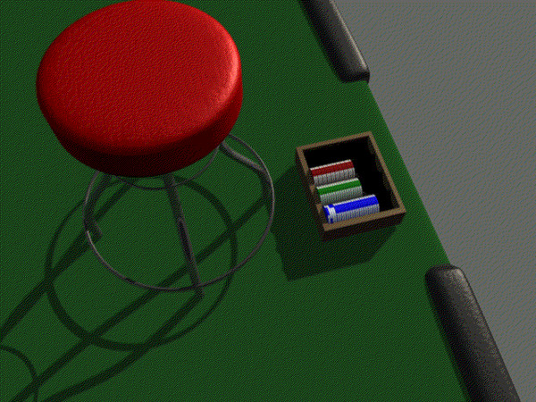 poker table 3d ma - poker table set by casmad