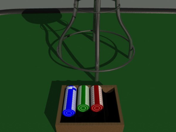 poker table 3d ma - poker table set by casmad