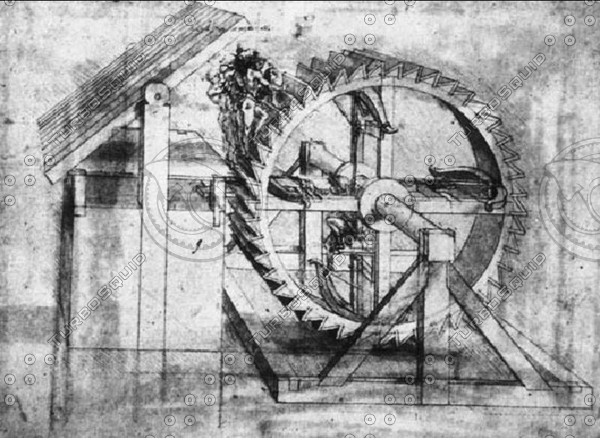 3d crossbow-machine leonardo da - Crossbow-machine by Mar.K