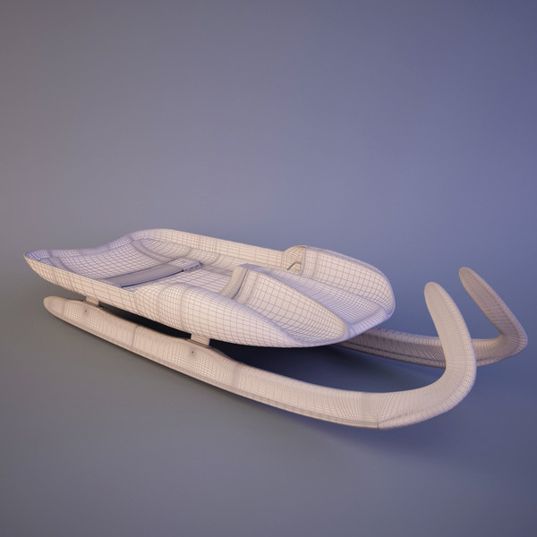 luge sled 3d 3ds - Luge by Peter Iliev