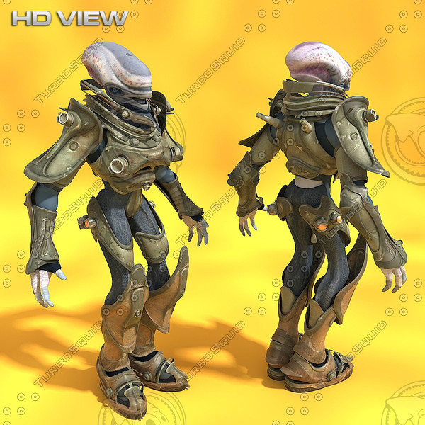 aliens soldier max - Alien_Soldier by GrafxBox