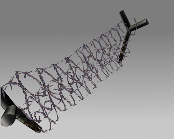 free 3ds mode normal barbed wire - Barbed Wire - FREE by Warhead3D