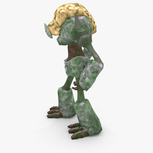 elemental creature 3d model - Creature_3e2 by BioWinter