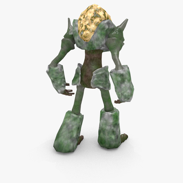 elemental creature 3d model - Creature_3e2 by BioWinter