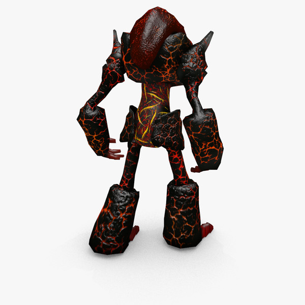 elemental creature 3d model - Creature_3e2 by BioWinter