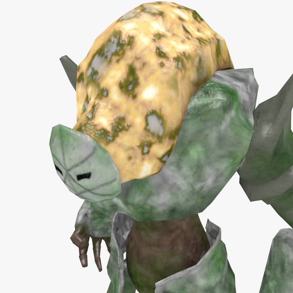 elemental creature 3d model - Creature_3e2 by BioWinter