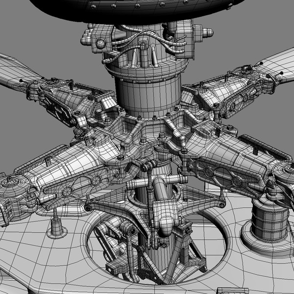 max boeing ah-64d apache longbow - Boeing AH-64D Apache Longbow Attack Helicopter by cgshape