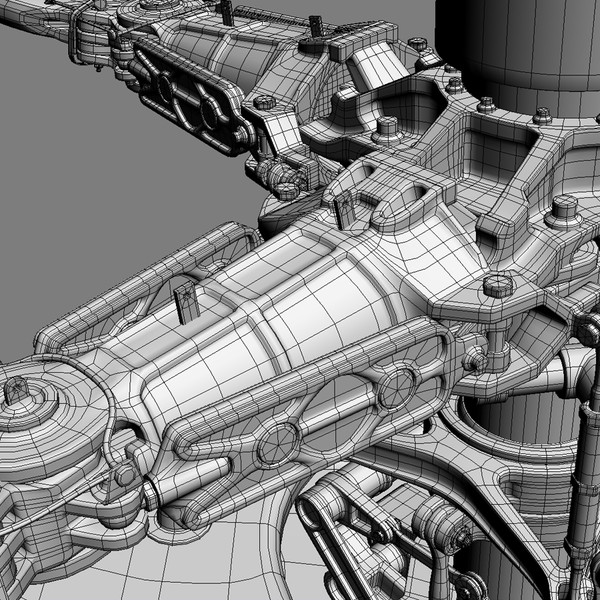 max boeing ah-64d apache longbow - Boeing AH-64D Apache Longbow Attack Helicopter by cgshape