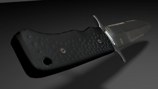 3d model of knife combat usmc - USMC Combat Knife... by KrSnelly0104