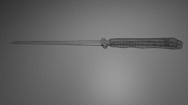 3d model of knife combat usmc - USMC Combat Knife... by KrSnelly0104