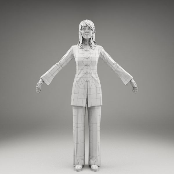axyz body character human 3d model - AsWom0002-M3-CS by axyzdesign
