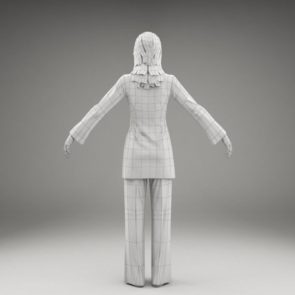 axyz body character human 3d model - AsWom0002-M3-CS by axyzdesign