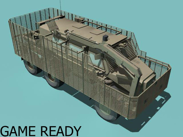 max buffalo desert version - Buffalo A2 MRAP desert version by kapitan_21