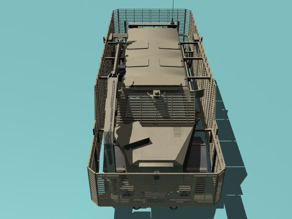 max buffalo desert version - Buffalo A2 MRAP desert version by kapitan_21