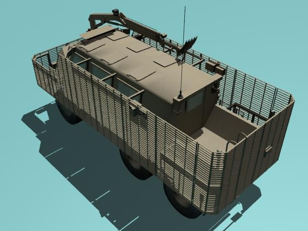 max buffalo desert version - Buffalo A2 MRAP desert version by kapitan_21