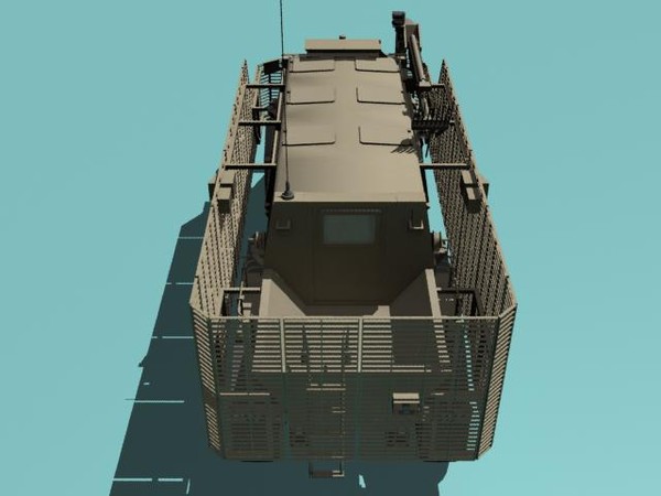 max buffalo desert version - Buffalo A2 MRAP desert version by kapitan_21