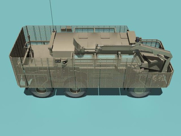max buffalo desert version - Buffalo A2 MRAP desert version by kapitan_21