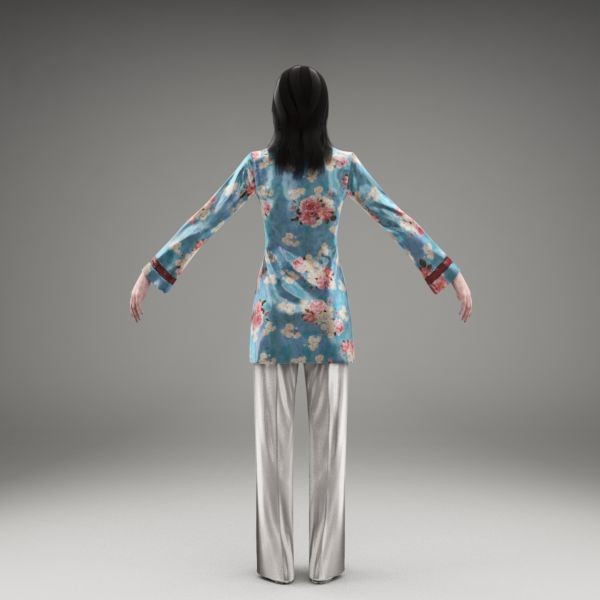 axyz body character human 3d model - AsWom0002-M3-CS by axyzdesign