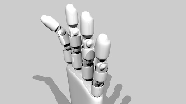 3d model robo hand - Robothand by Passi95