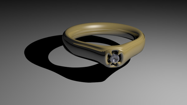ring ceremony 3ds - Wedding Ring by rok_ed