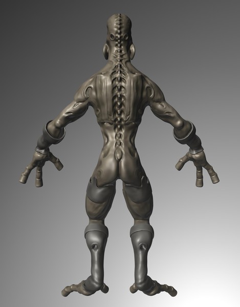 obj characters monster - Ely by Avage