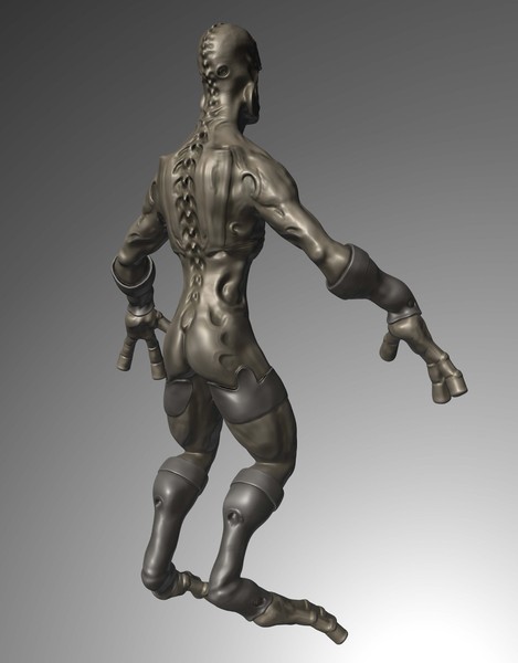 obj characters monster - Ely by Avage