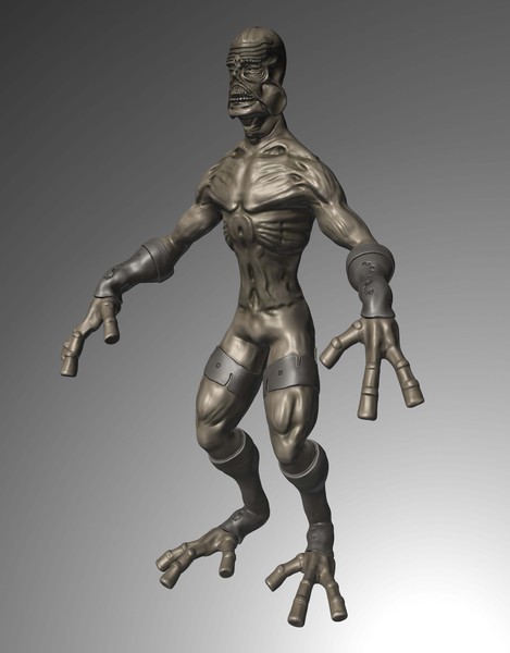 obj characters monster - Ely by Avage