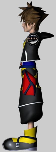 3d sora kingdom hearts model - Sora by TheRPGPlayer