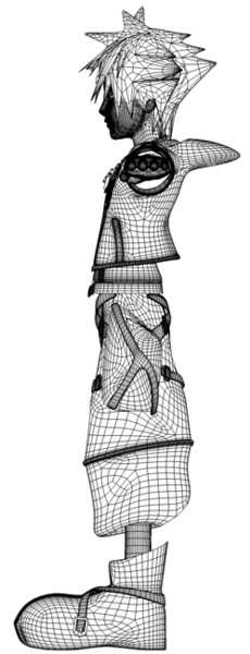 3d sora kingdom hearts model - Sora by TheRPGPlayer