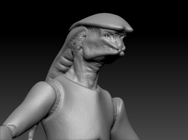 3d model zbrush - alien by Novator666