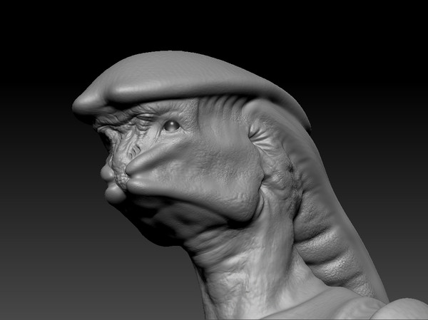 3d model zbrush - alien by Novator666