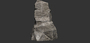 3d model of highpoly rock