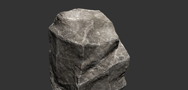 3d highpoly rock model - Rock Highpoly by Schloder87